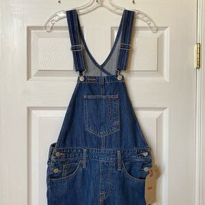Levi”s Women's Denim Overalls Bib Size Small NEW